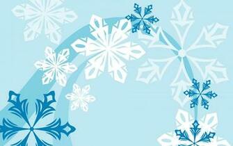 Winter Vector Background Wallpaper Cartoon Blue