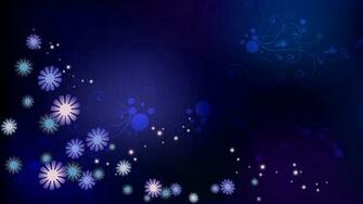 Wallpaper Flowers Stars Dots Circles Light