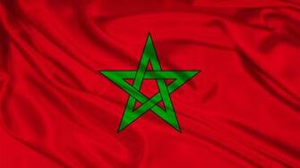 Morocco Flag HD Wallpaper Background Image