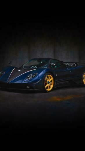 Pagani Zonda iPhone 5c 5s Wallpaper