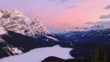 Snowy Mountains Landscape HD Wallpaper 4k Ultra