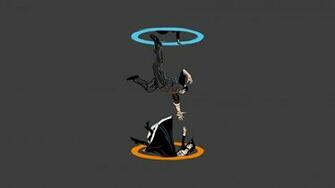 Portal Bioshock Crossover HD Wallpaper