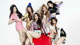 Ahyoung Dal Shabet Serri Subin Woohee HD Wallpaper
