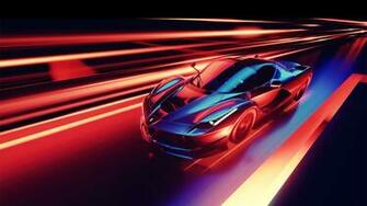 Cgi Ferrari Car 4k Wallpaper HD