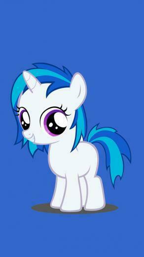 iPhone Wallpaper HD Cute Cartoon Pony Background