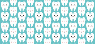 Cute Molar Teeth Wallpaper