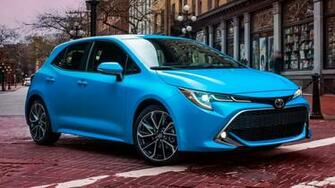 Toyota Corolla Xse Hatchback HD Wallpaper Background Image