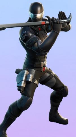 Fortnite Snake Eyes Outfit Skin Wallpaper 4k