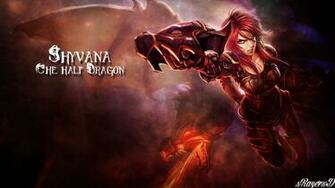 Video Game League Of Legends Shyvana Wallpaper