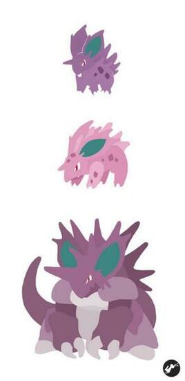 Nidoran Nidorino Nidoking By Nortiker