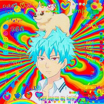 Kaidou Kidcore Rainbowcore Icon Anime Aesthetic