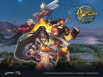 Dungeon Fighter Online Desktop Wallpaper For HD Widescreen