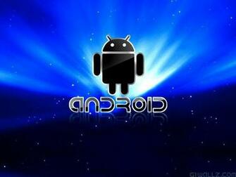 Android Wallpaper Blue