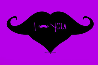 Galaxy Mustache Wallpaper Cute