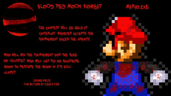 Mario Exe Blood Red Moon Wallpaper By Louisvsfrost