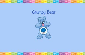 Grumpy Bear Wallpaper By Captainelsa