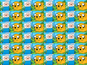 Finn And Jake Checkerboard By Cartoon Maniac