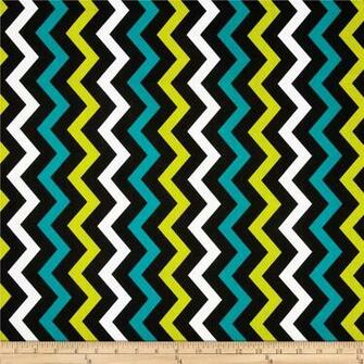 Coral And Navy Chevron Background Michael Miller Shi