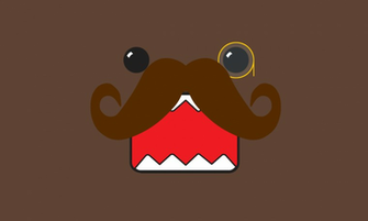 Domo Moustache Wallpaper Wallsistah