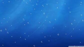 Dark Blue Background With Bubbles Wallpaper