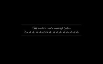 Lyric Wallpaper