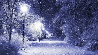 Gorgeous Snow Scene Desktop Wallpaper
