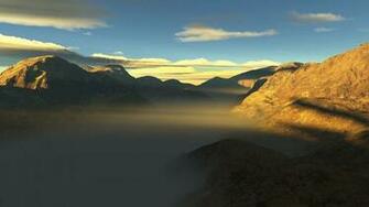 Misty Mountain Wallpaper