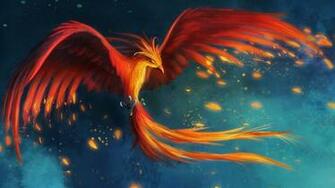 Fantasy Phoenix Wallpaper Background