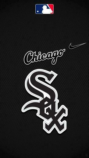 Chicago White Sox With Mlb And Nike Logo For iPhone Regarding