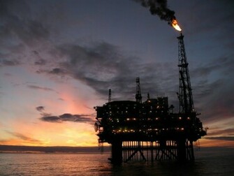 Oil Rig Wallpaper