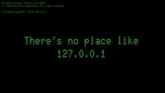 Localhost Home Black Ip Address Computer Wallpaper