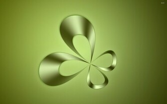 Four Leaf Clover Wallpaper Digital Art