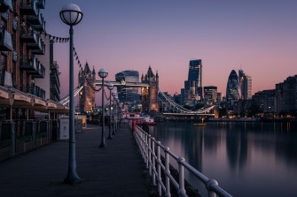 London England Tower Bridge Thames River Cityscape Urban HD World 4k Wallpaper Image