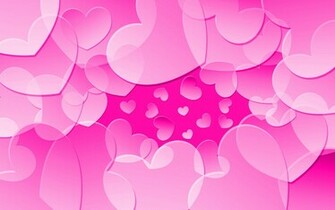 Pink Hearts Wallpaper