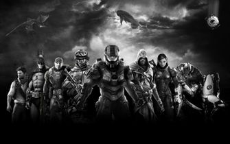 Video Game Characters Wallpaper By V1d30guy