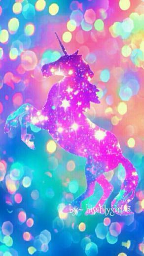 Wallpaper My Girly In Unicorn Painting