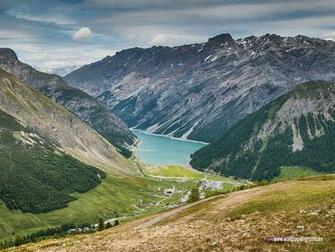Livigno Luwin Italien Hintergrundbild