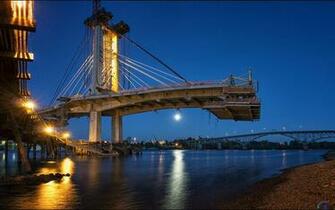Desktop Wallpaper Portland Milwaukie Light Rail Bridge Caruthers