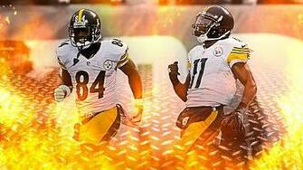 Antonio Brown Markus Wheaton Steelers Wallpaper
