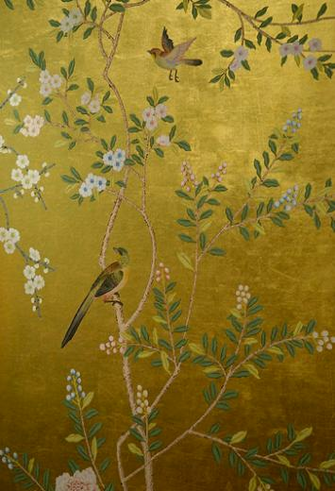 Hand Painted De Gournay Wallpaper