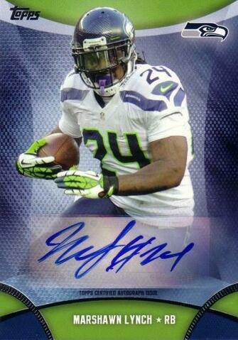 Marshawn Lynch Beast Mode My Card Collecti