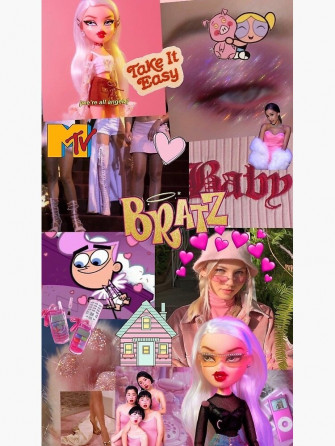 Y2k Bratz Collage iPhone Case Greeting Card By Cinlali