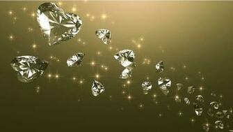 Diamond Love Hearts Desktop Wallpaper And Stock Photos