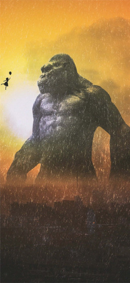 iPhone Xs Max Gorilla Background King Kong Wallpaper