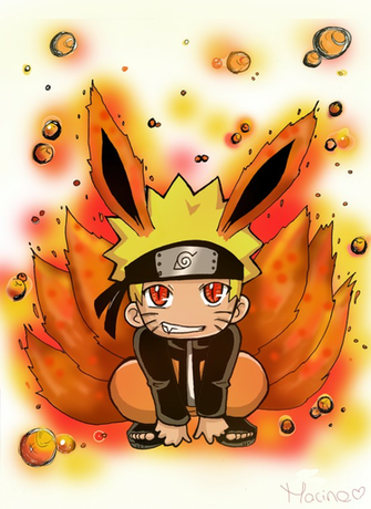 Chibi Naruto Kyubi Desktop Background For HD Wallpaper Wall