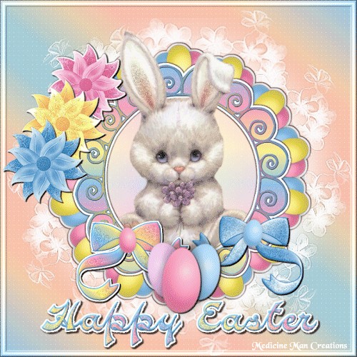 Cute Easter Bunny Girl Rabbit