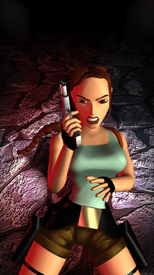 Classic Tomb Raider Mobile Wallpaper