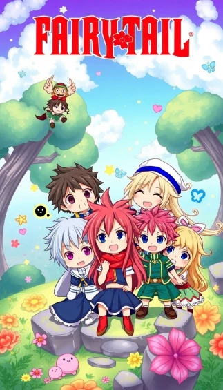 Fairy Tail Chibi Wallpaper