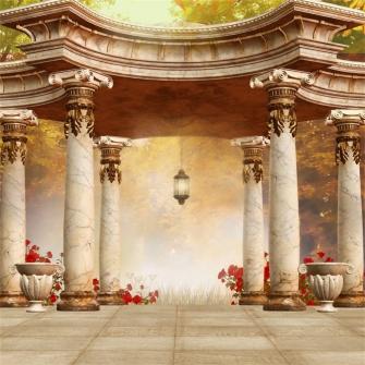 Amazon Lfeey Wedding Garden Pavilion Backdrop Royal
