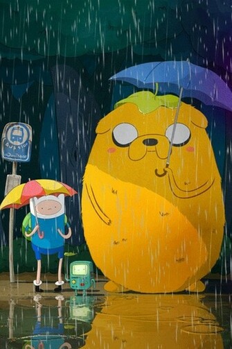 Adventure Time Fun iPhone Wallpaper